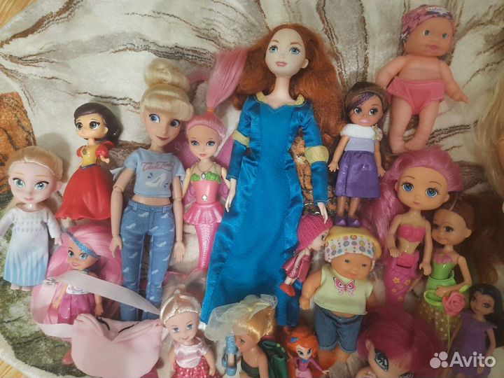 Куклы, Barbie, enchantimals и disney