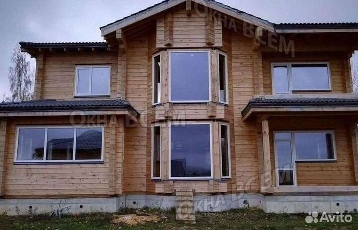 Остекление окон и балконов пвх