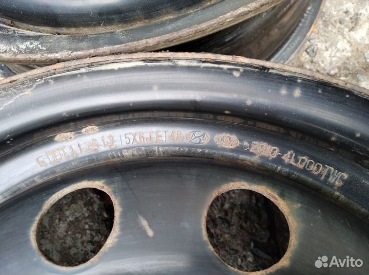 Железные диски r15