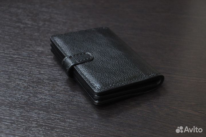 Мужское кожаное портмоне ручной работы