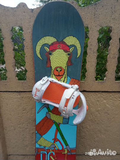 Сноуборд + крепления