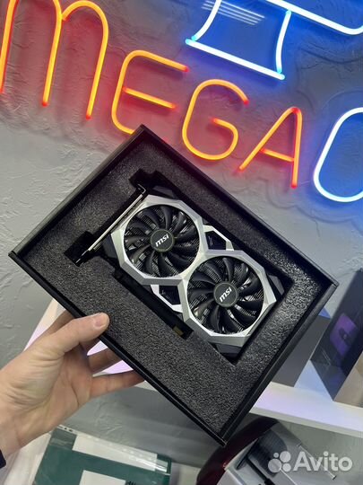 Видеокарта MSI GTX 1660super Ventus XS 6g OC