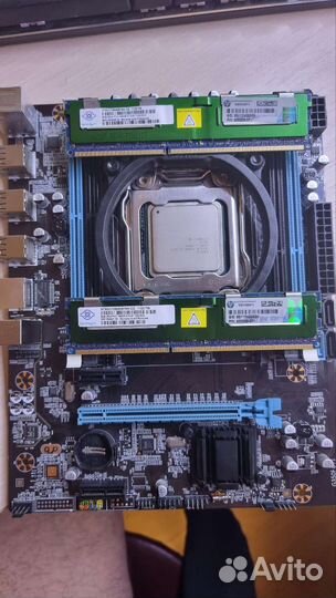 X79 мат плата + проц + оперативка