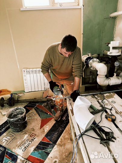 Сантехнические услуги. Ванна под ключ