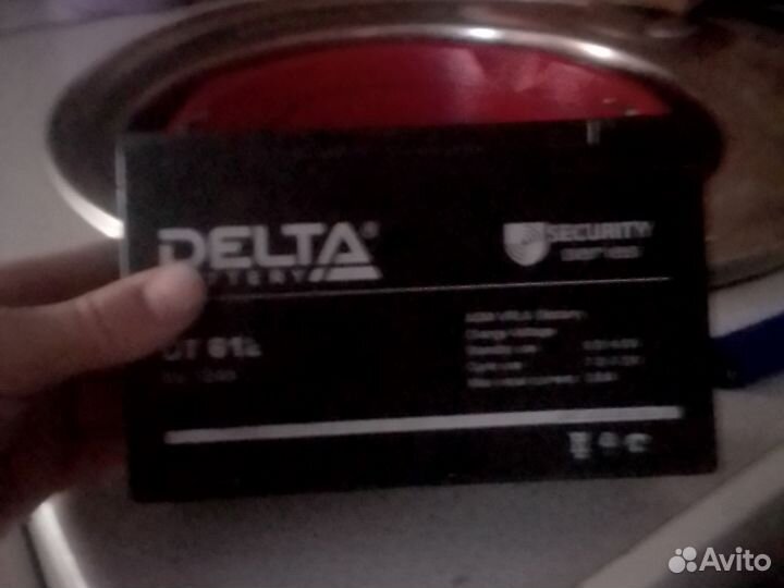 Аккумулятор delta