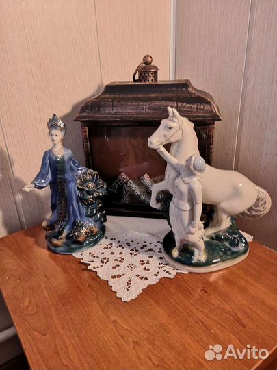 Статуэтки старая гжель