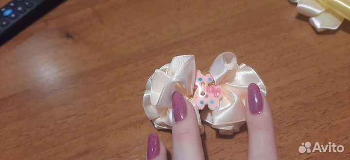 Заколка на резиночке