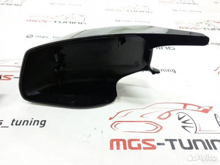Крышки зеркал стиль BMW M5 F10 черные (Дорест)