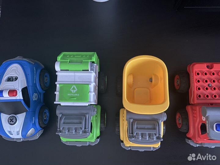 Модель сборная Mobicaro Мусоровоз с шуруповертом