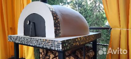 Дровяная печь для пиццы. Помпейская печь