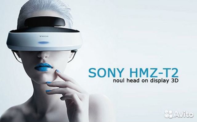 Sony HMZ-T2 3D Очки Виртуальной Реальности