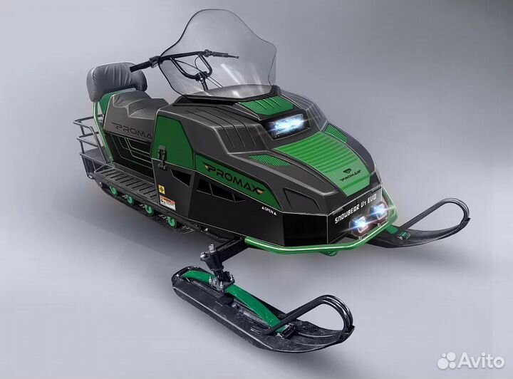 Снегоход promax yakut 2.0 long 500 4T 15 green