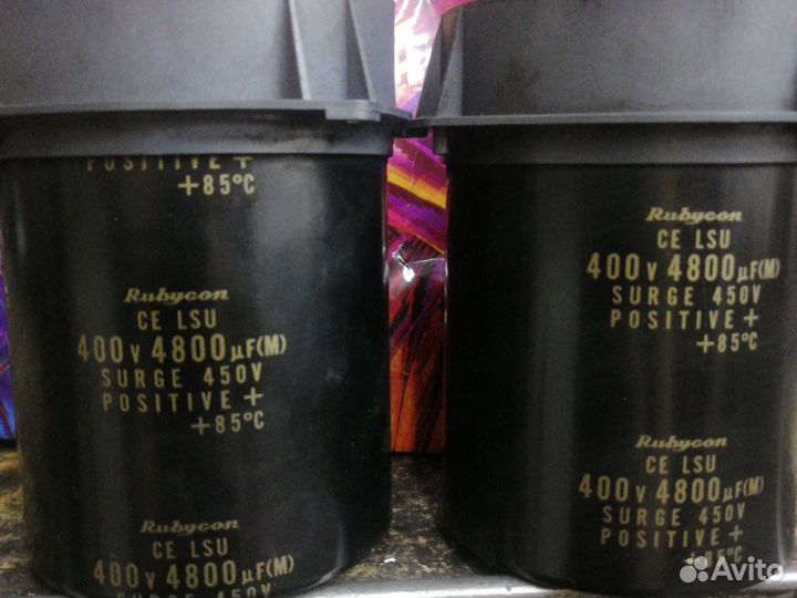 Конденсатор 400v 4800mF