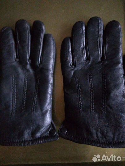 Мужские кожаные перчатки