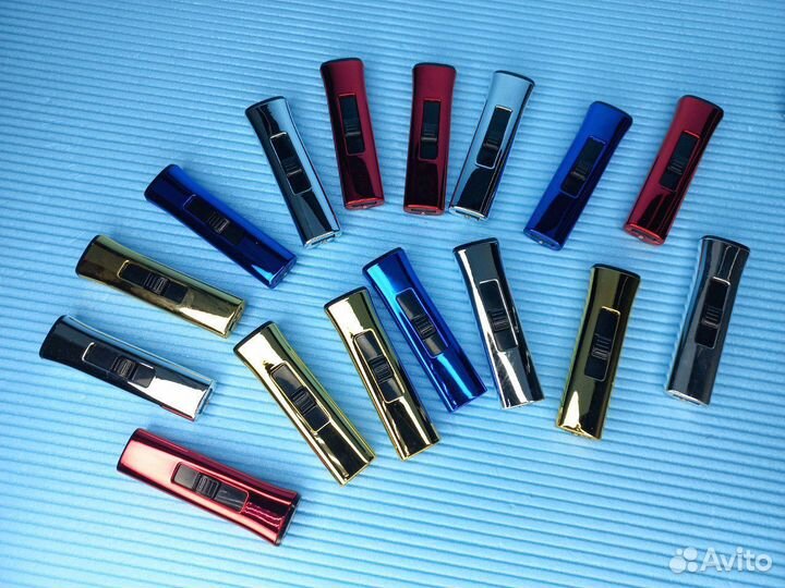 Зажигалка спиральная USB хром электрическая