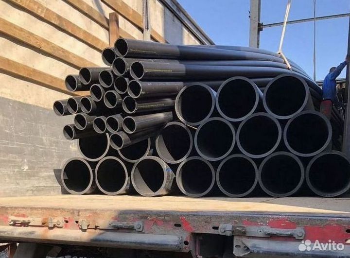 Труба защитная двухслойная красная