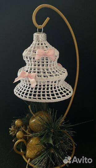 Елка вязаная крючком