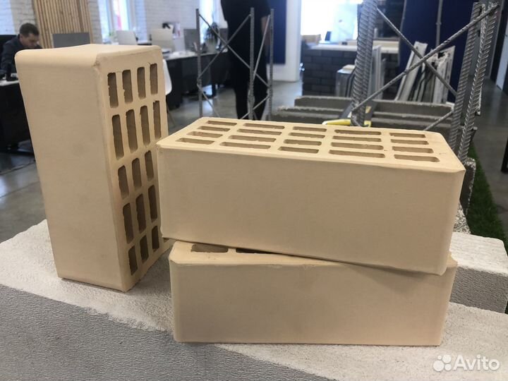 Кирпич облицовочный утолщенный