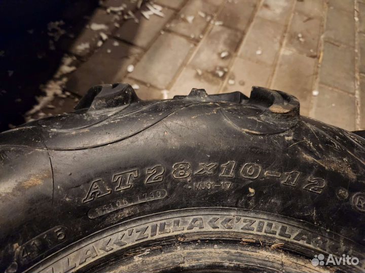 Комплект шин Maxxis Zilla 28 r12