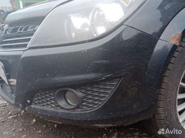 Бампер передний opel astra h