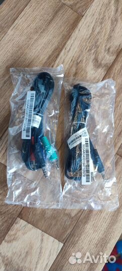 Кабель Jack 3.5 - 3xRCA вилка, видео+стерео-аудио