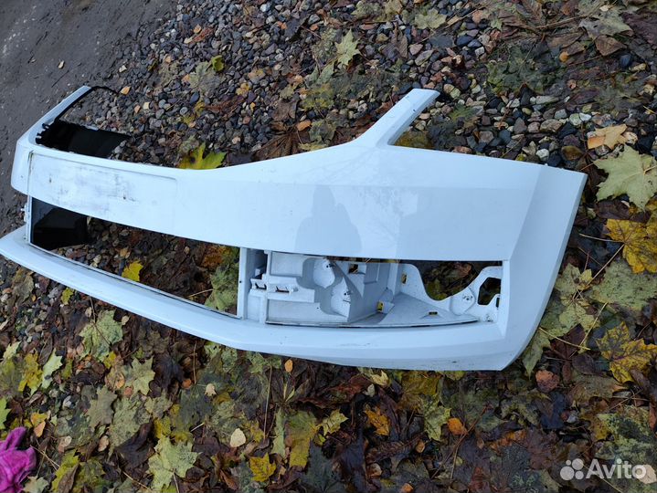 Оригинал Бампер передний Skoda Octavia A7
