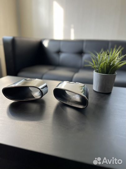 Насадки на глушитель BMW X5 Х6 бмв Х5 X6