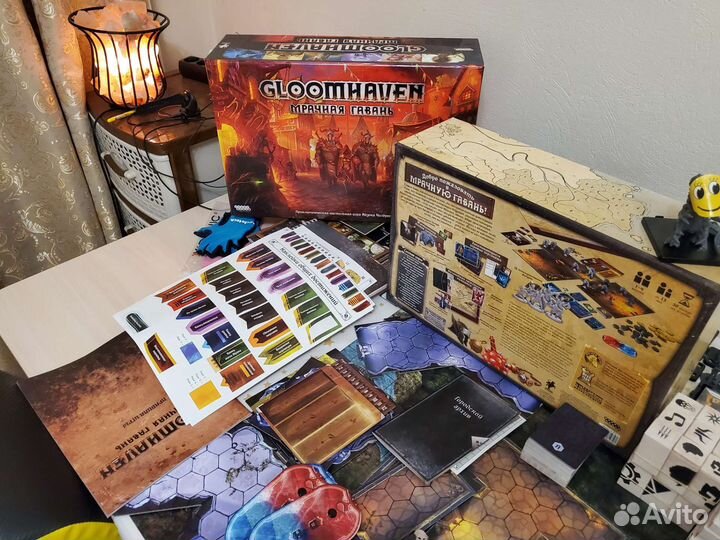 Настольные игры Gloomhaven Мрачная Гавань новая