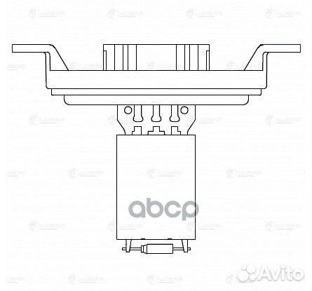 Резистор вентилятора отопителя Volkswagen trans