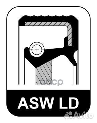 Сальник коленвала 471060 Elring