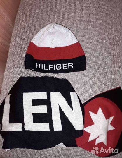 Комплект шапка и шарф женский