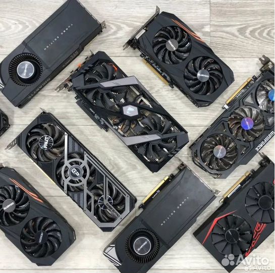 Игровые видеокарты RTX /RX /GTX
