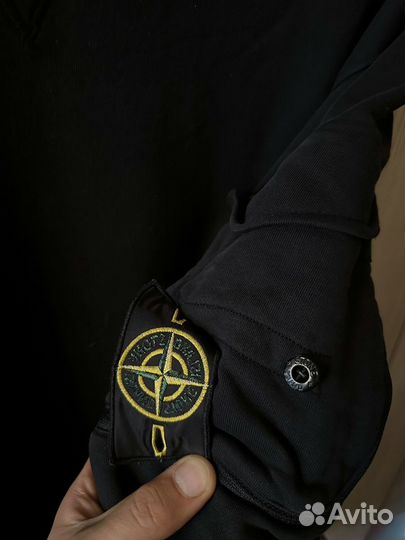 Свитшот Stone Island Cotton Balck