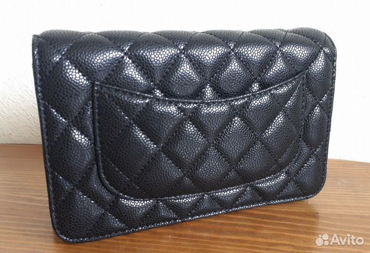 Сумка кошелёк chanel новая натуральная кожа