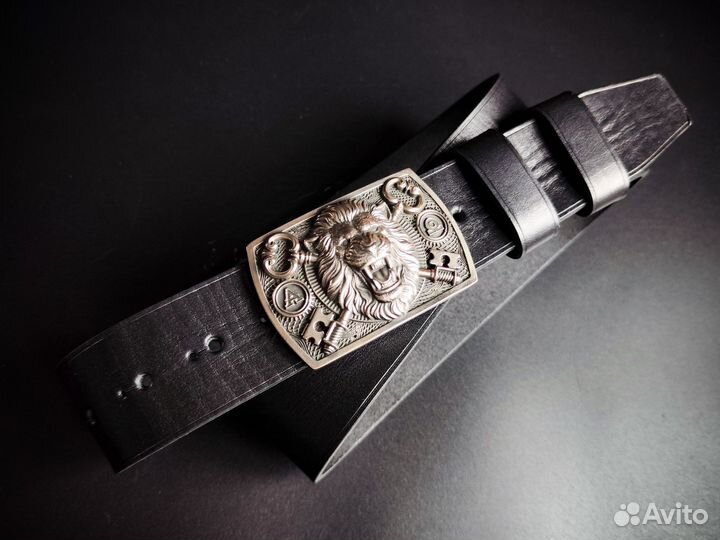 Кожаный ремень 