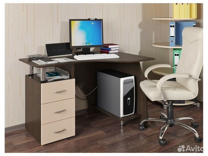 Стол компьютерный Лорд NEW Венге/лоредо