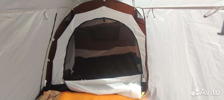 Палатка туристическая 4 местная с тамбуром