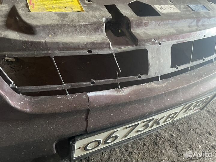 Бампер задний priora 1