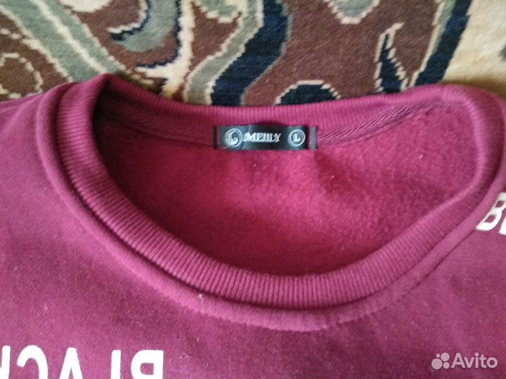 Джемпер, бордовый