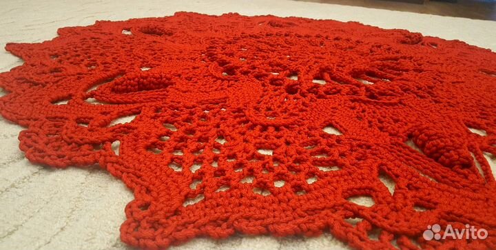 Ковер ручной работы из полиэфирного шнура