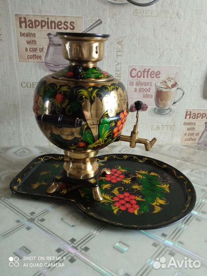 Самовар электрический СССР новый ручной работы
