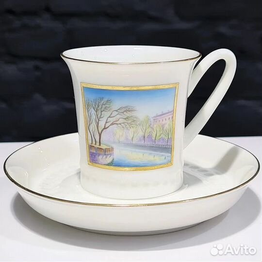 Сервиз кофейный. Северная Венеция.ф.Вертикаль. ифз