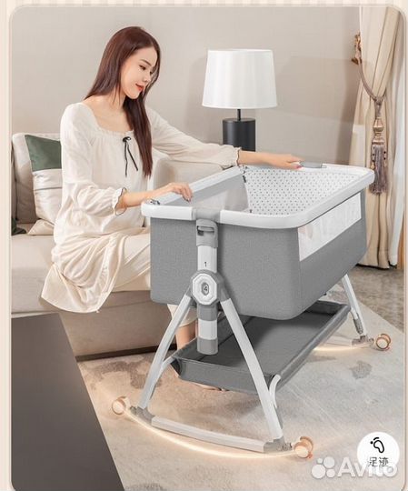 Детская кроватка приставная