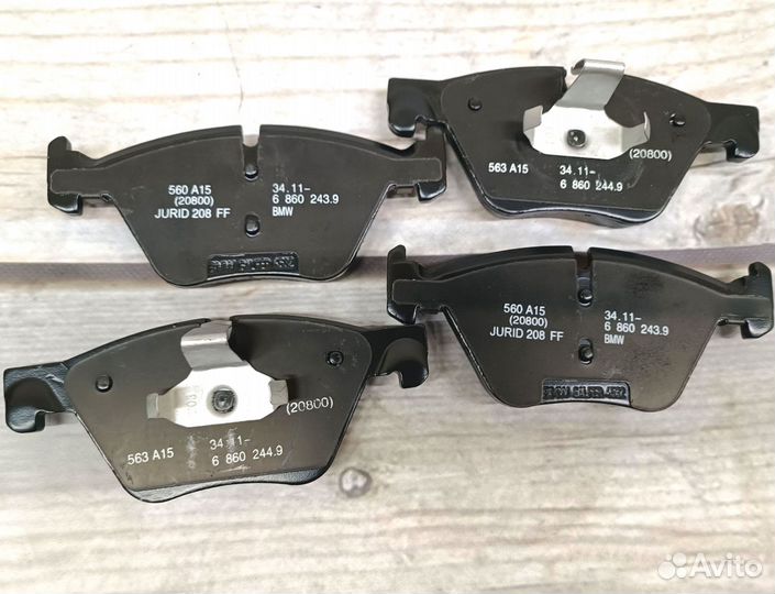 Тормозные передние колодки BMW F11 ориг