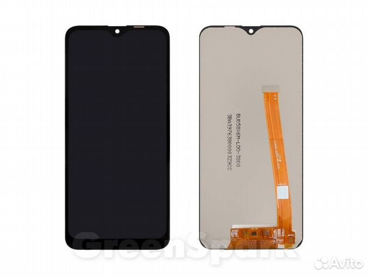 Дисплей для Samsung A202F Galaxy A20e +тач черный