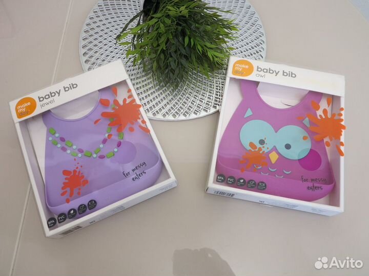 Слюнявчик Make My Day новый