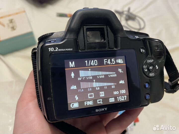 Зеркальный фотоаппарат sony dslr a230