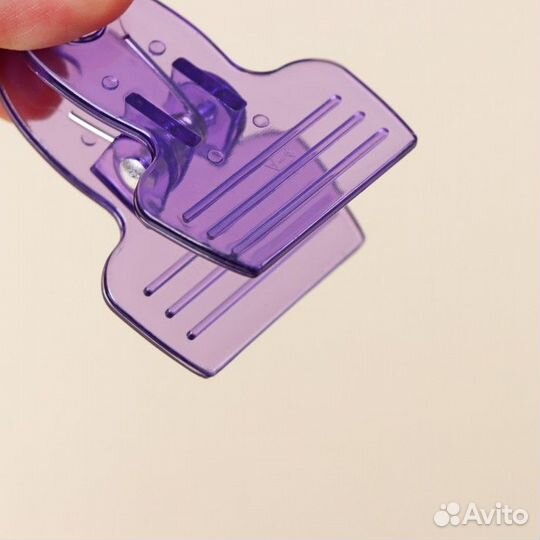 Набор зажимов для пакетов, 5,54 см, 5 шт, цвет мик