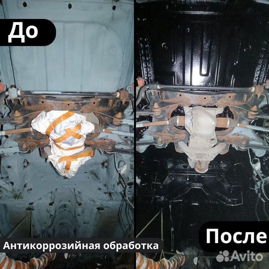 Антикоррозийная обработка авто Защита от ржавчины