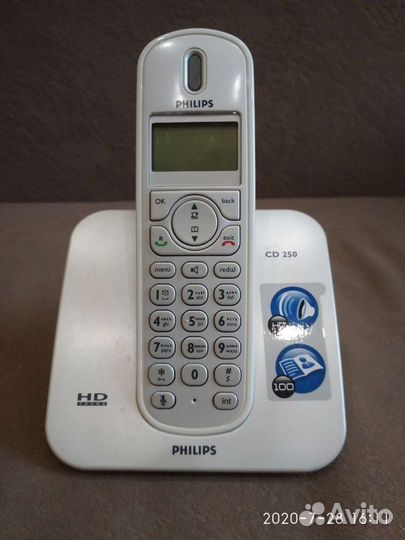 Телефон беспроводной philips